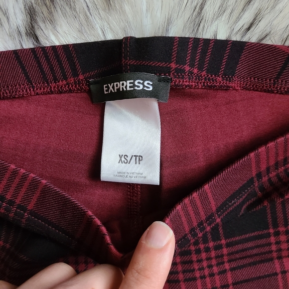 Express Plaid leggings - Picture 4 of 4